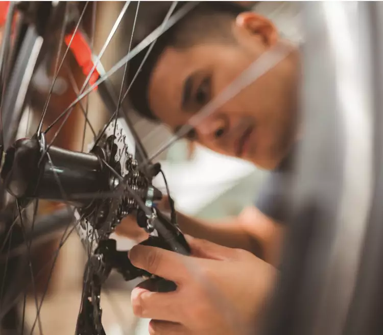 Repair equipment for cyclists