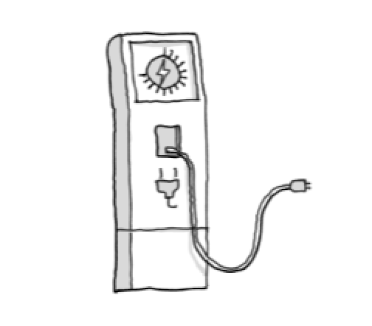 Borne de recharge VAE Borne de recharge VAE