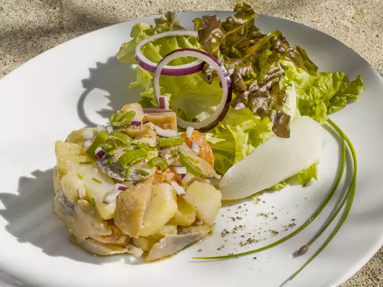 Meals for groups on terrace